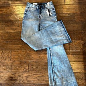 Judy Blue Candace High Rise Tummy Control Flares Size 29